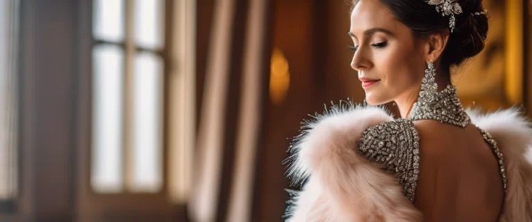 Boléro en fourrure pour mariage : élégance et chaleur au grand jour